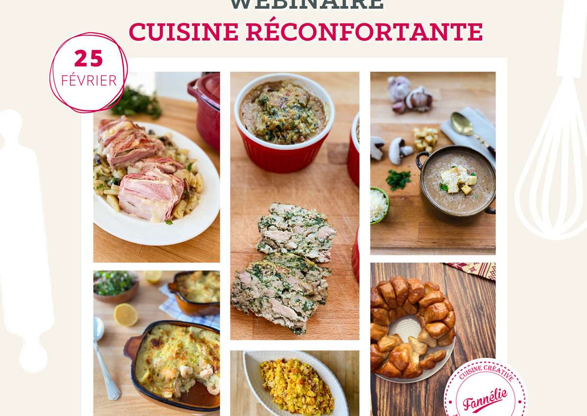 <i class='fas fa-star' aria-hidden='true'></i> WEBINAIRE « Cuisine Réconfortante »